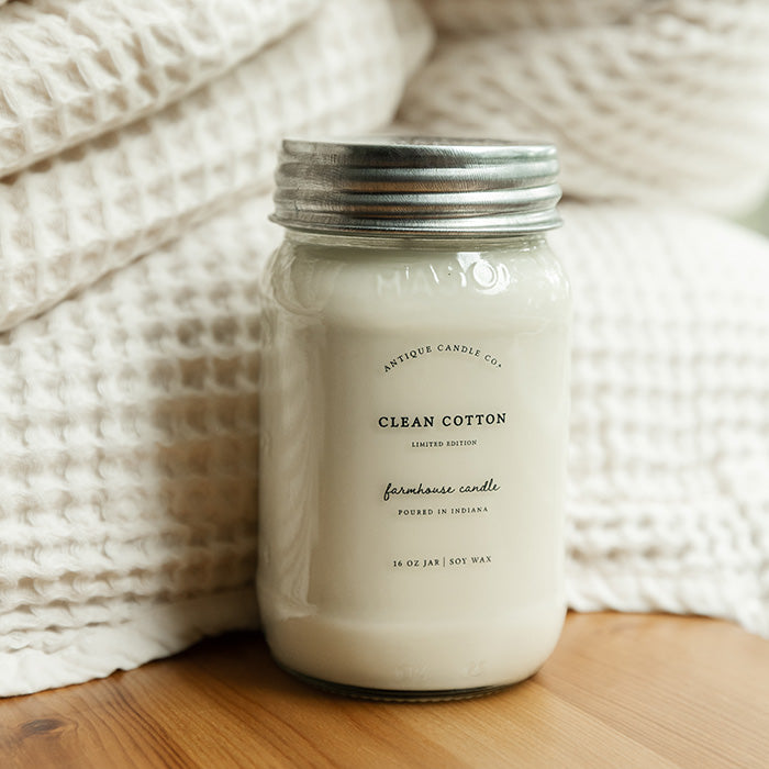 Clean Cotton 16 oz candle