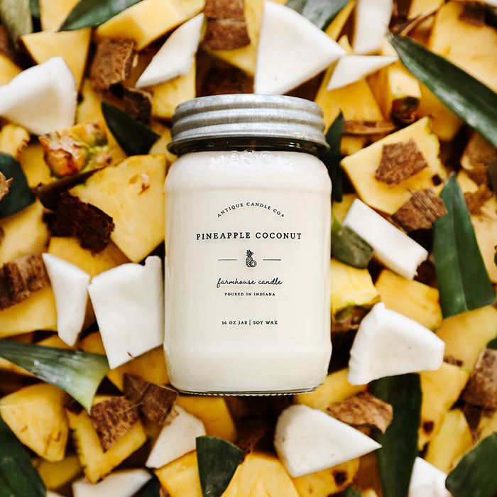 Pineapple Coconut 16 oz candle