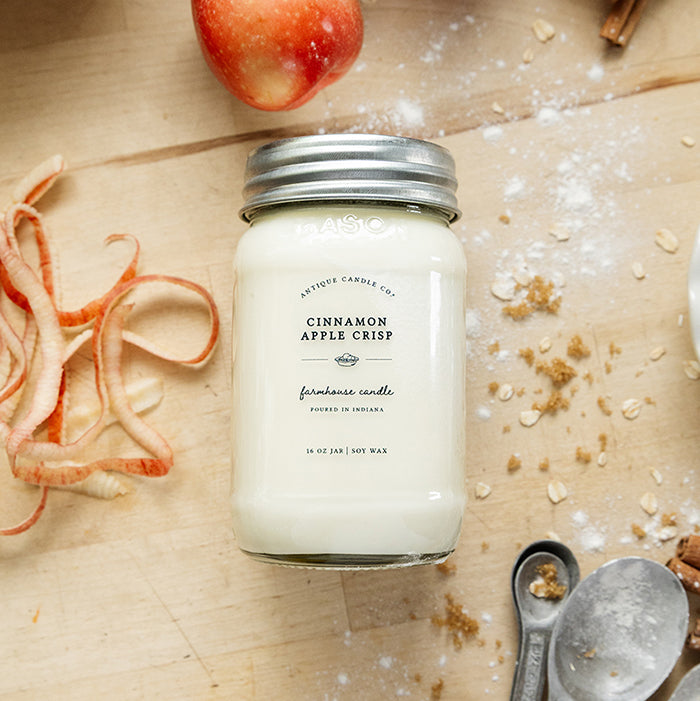 Cinnamon Apple Crisp 16 oz candle