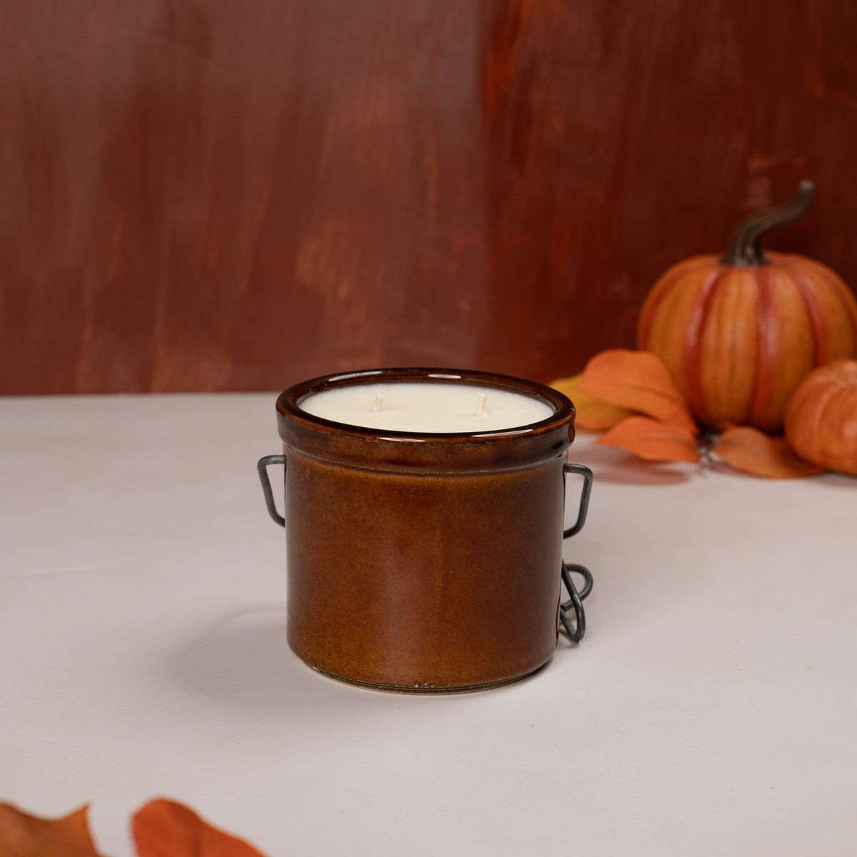 Pumpkin Spice - Brown Crock