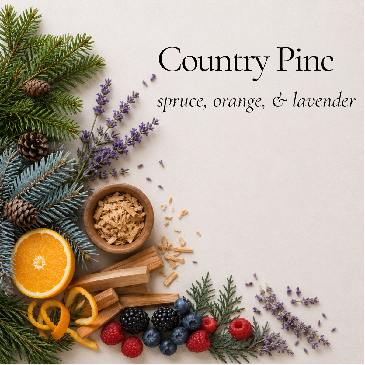 Country Pine by Allie Boss 16 oz candle