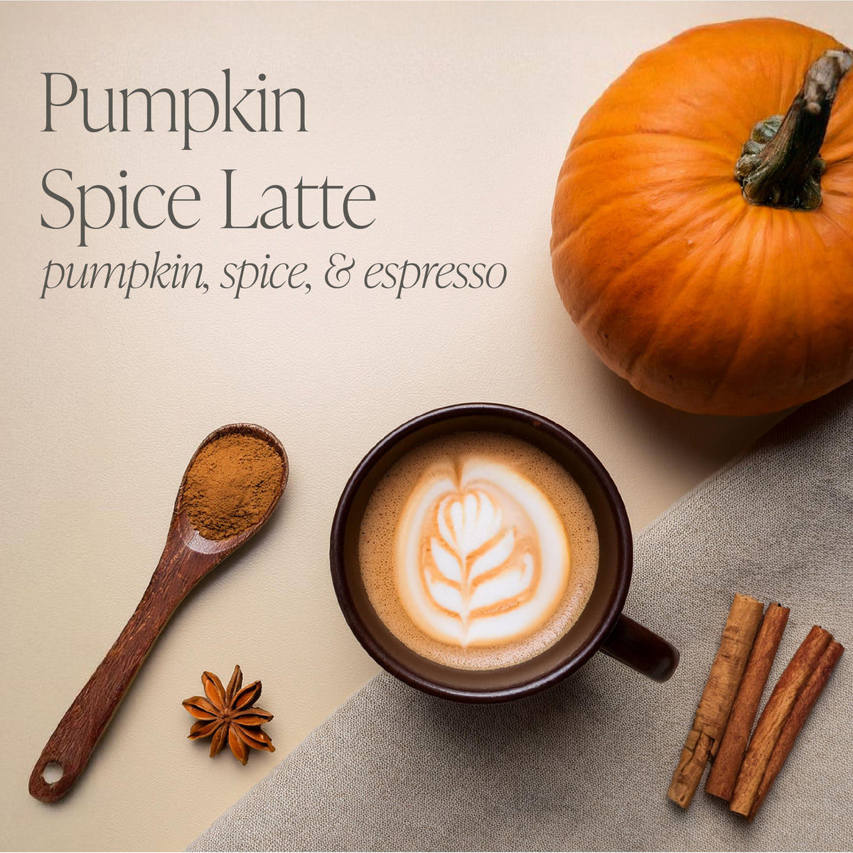 Pumpkin Spice Latte 16 oz candle