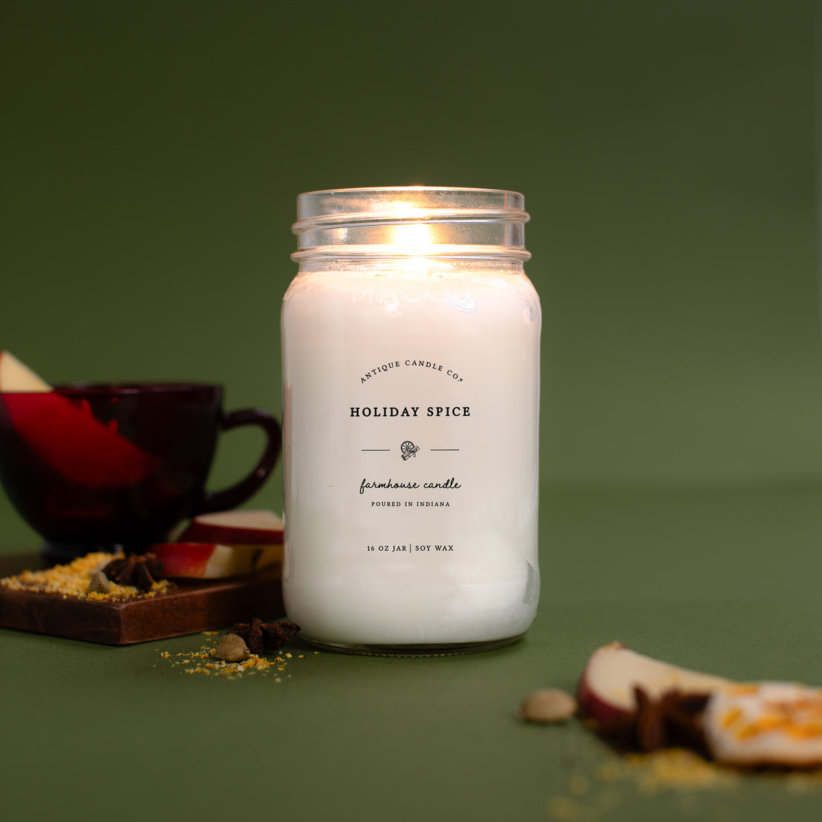 Holiday Spice 16 oz candle