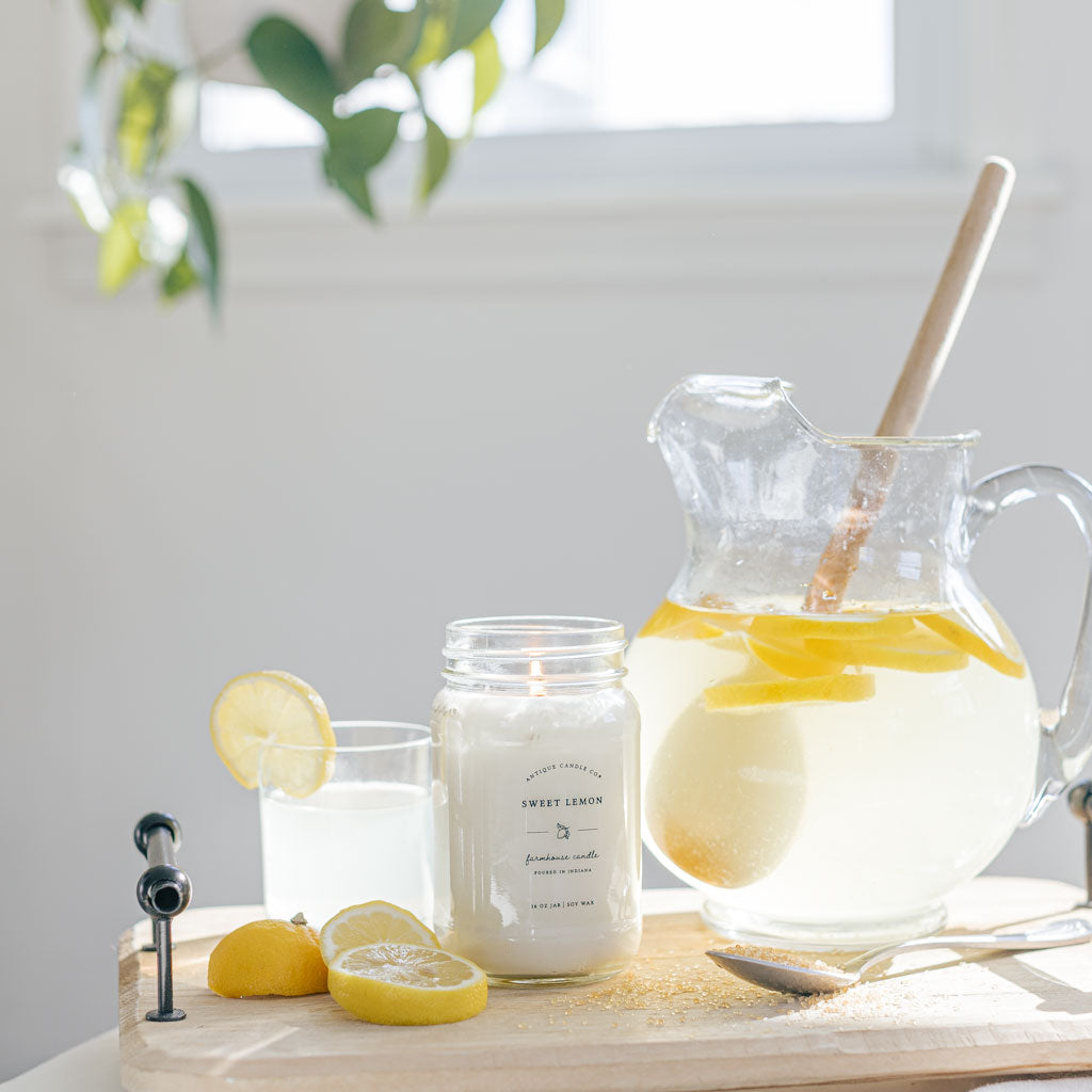 Sweet Lemon 16 oz candle